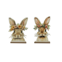 2A 23CM  ACRYLIC BUNNY STAND