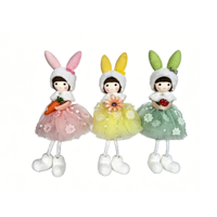 3A 21CM EASTER FAIRIES W/DANGLING LEGS