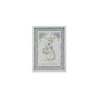 29X39X2CM EASTER BUNNY WALL PLAQUE