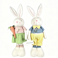 66CM-155CM EXPANDABLE FEET MR & MRS BUNNY