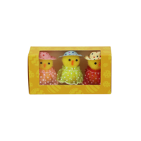 3PK 6CM CHICKS IN BOX W/PDQ
