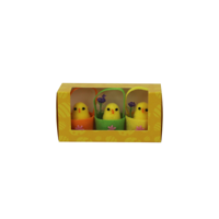 3PK 6CM CHICKS IN BOX W/PDQ