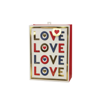 XL 31X42X12CM LOVE GIFT BAG