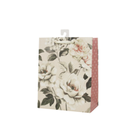 MED 18X23X10CM FLORAL GIFT BAG