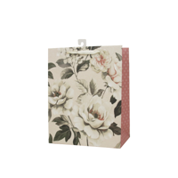 LRG 26X32X12CM FLORAL GIFT BAG