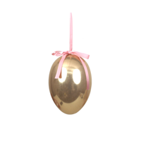 20X30CM GOLD GLITTER HANGING EGG