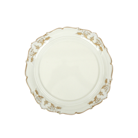 34CM IVORY MELAMINE PLATTER