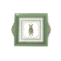 30X25X3CM  MELAMINE EASTER TRAY