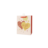 MED 18X23X10CM VALENTINE GIFT BAG