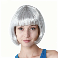 SILVER BOB WIG