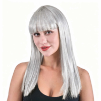 LONG SILVER WIG