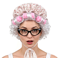 6PC OLD LADY DRESS UP KIT