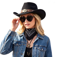 4PC COWGIRL DRESS UP KIT