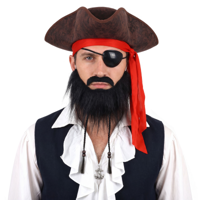 4PC PIRATE DRESS UP KIT