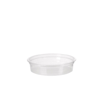 Clear RPET BetaEco Insert for 98.3mm RPET and Ushape Cold Cups - SLEEVE=50 / BOX=1,000