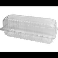 Clear Plastic Long Roll Pack 210mm(L) x 65mm(W) x 80mm(H) - BOX=300 / SLEEVE=150