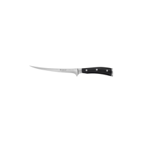 WUSTHOF CLASSIC IKON BLACK FILLET KNIFE 180mm (1040333818W) (*28015*) =  1 X EACH