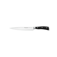 WUSTHOF CLASSIC IKON BLACK CARVING KNIFE 200mm (1040330720W) (*28010*) =  1 X EACH