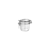 BORMIOLI ROCCO FIDO JAR TERRINE 0.20lt CLEAR LID (1.41360) (*340-009*) = PACK OF 12 X EACHES
