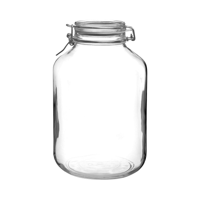 BORMIOLI ROCCO FIDO JAR 5.0lt CLEAR LID (1.49270) (*340-007*) = PACK OF 6 X EACHES