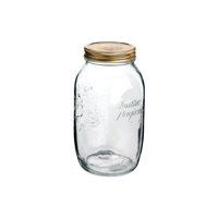 QUATTRO STAGIONI JAR 110mm, 1.5lt 86mm LID (3.59920) (*340-015*) = PACK OF 6 X EACHES
