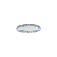 COSTA NOVA BRISA OVAL PLATE 243x92mm RIA BLUE (GOA241-RIA) (*300386*) = PACK OF 2 X EACHES