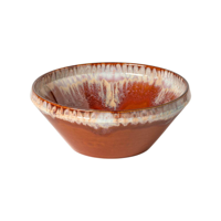 CASAFINA POTERIE SERVING BOWL 25 CARAMEL-LATTE (VAS251-LAT) (*401268*) =  1 X EACH