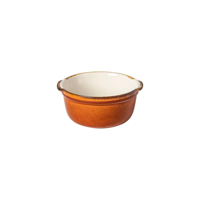 CASAFINA POTERIE BOWL 138x151mm CREAM-CARAMEL (AS131-CRM) (*401252*) = PACK OF 6 X EACHES