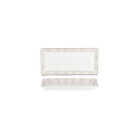 NIKKO JAPAN SILK PLATINUM RECTANGULAR PLATTER 230x115x26mm (*N11733-4724*) =  1 X EACH