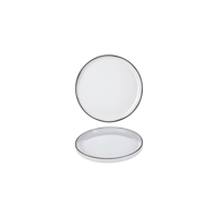 REVOL CARACTERE ROUND PLATE 150mm WHITE CUMULUS (*RV652845*) = PACK OF 4 X EACHES