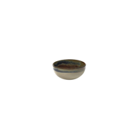 SERAX SURFACE SMALL ROUND BOWL 90x40mm GREY/RUSTY BROWN (*SERAXB5116207C*) = PACK OF 8 X EACHES