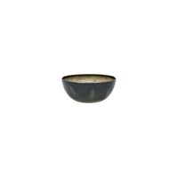 TERRES DE REVES ROUND BOWL 137x60mm MISTY GREY/DARK BLUE (*SERAXB5116128*) = PACK OF 8 X EACHES