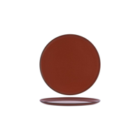 SERAX TERRES DE REVES MEDIUM ROUND PLATE 220mm RUST (*SERAXB5116153*) = PACK OF 4 X EACHES