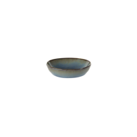 SERAX TERRES DE REVES MINI ROUND BOWL 90x25mm SMOKEY BLUE (*SERAXB5116162*) = PACK OF 8 X EACHES