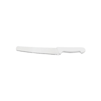 IVO PROFESSIONAL "55000" BREAD KNIFE 200mm WHITE (*25481*) =  1 X EACH