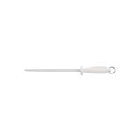 IVO PROFESSIONAL "55000" SHARPENING STEEL 250mm WHITE (*25485*) =  1 X EACH