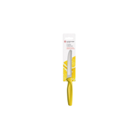 WUSTHOF CREATE SERRATED PARING KNIFE 100mm YELLOW H/SELL (11 (*28497*) =  1 X EACH