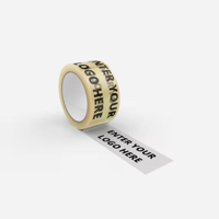 Custom Printed Packaging Tape or Stationary Tape Available in Many Sizes - Recyclable or Compostable