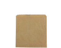 2 Square Brown Paper Bag 205mm(L) x 207mm(W) - Pack of 1,000