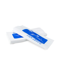 Stockprint Sanitary Bags 115mm(L) x 250mm(W) x 50mm(G) - Pack of 1,000