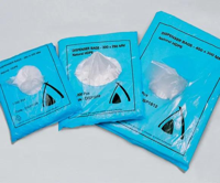 High Density Clear Plastic Freezer Bags 250mm x 300mm - PACK=1,000 / BOX=15,000