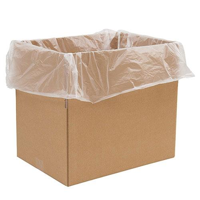 Heavy Duty Plastic Pastry Box Liners - 910mm x 920mm - Box of 500