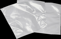 Clear Smooth Vacuum Seal Bags 12" x 6" / 300mm x 165mm 70uM - PACK=100 / BOX=1,000