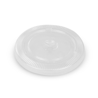 Milk Shake Plastic LIDS Suit 24oz Blue Print Design Paper Cups - SLEEVE=100 / BOX=1,000