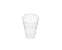 Clear Plastic Drinking Cups Genfac 285ml - SLEEVE=50 / BOX=1,000