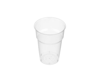 Clear Plastic Drinking Cups Genfac 425ml - SLEEVE=50 / BOX=1,000