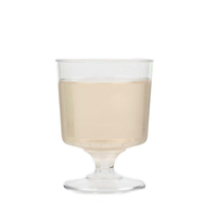 ROMAX Eco Friendly Plastic Wine Cups 185ml - SLEEVE=10 / BOX=500