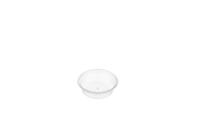 Small Round Clear Plastic 40ml Sauce Container 80mm Diameter - SLEEVE=50 / BOX=1,000