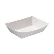 PRG Custom Sandwich Container 115mmL x 95mmH x 50mmH 318g Bleached SBS PE Board FSC B/W Print - Box