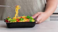 Confoil Black Dualpak 6060 Square Ovenable, Microwaveable, Freezer 900ml - Box of 300